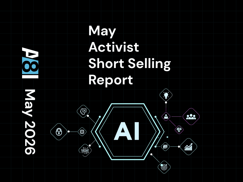 May 2026 Monthly Short Selling Report
